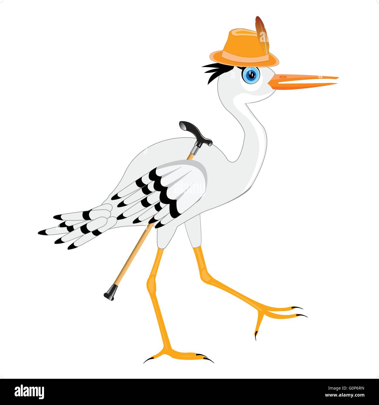 Stork bird cartoon fotografías e imágenes de alta resolución - Página 11 -  Alamy