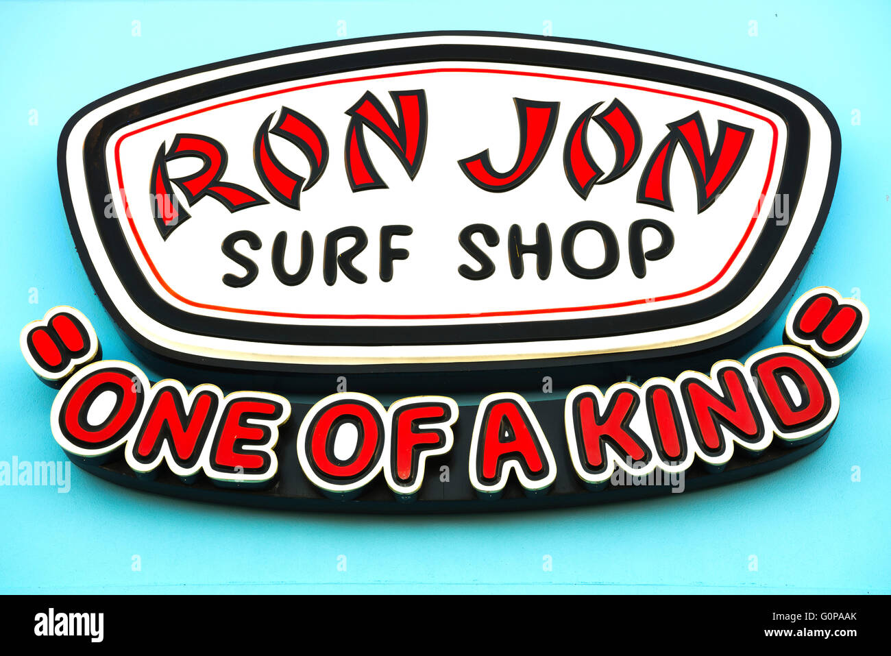 Ron Jon Surf Shop, Cocoa Beach, Florida Foto de stock