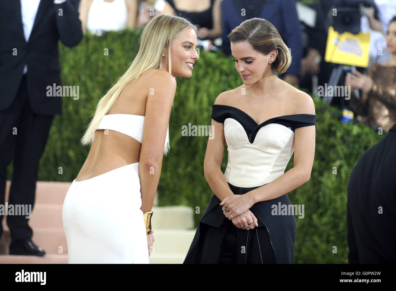 La Ciudad De Nueva York El 2 De Mayo 2016 Margot Robbie Y