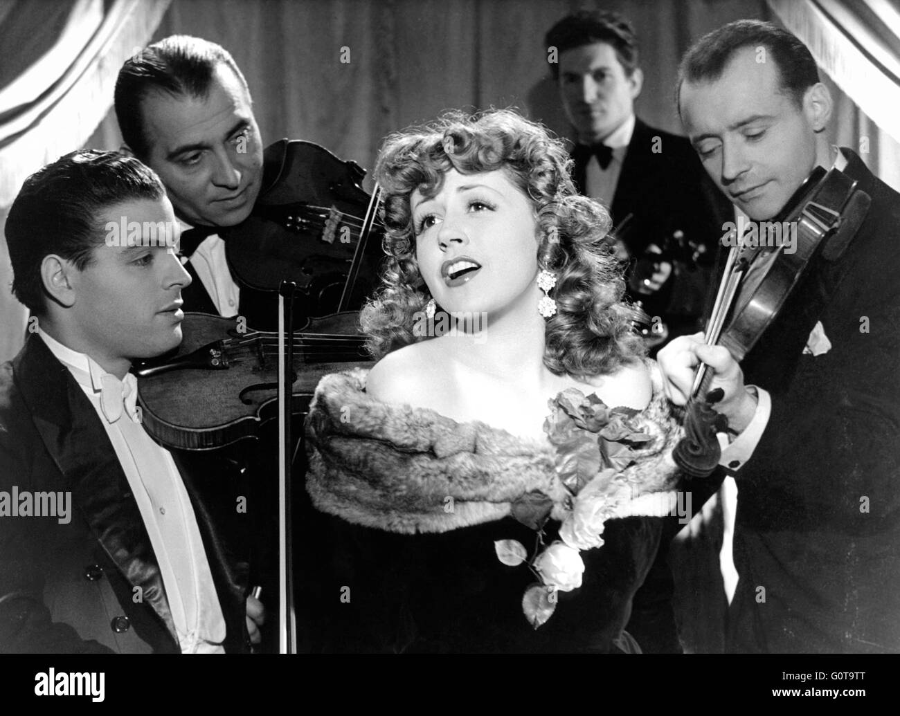 Suzy Delair / Quai des Orfèvres / 1947 dirigido por Henri-Georges Clouzot (Majestic-Film) Foto de stock