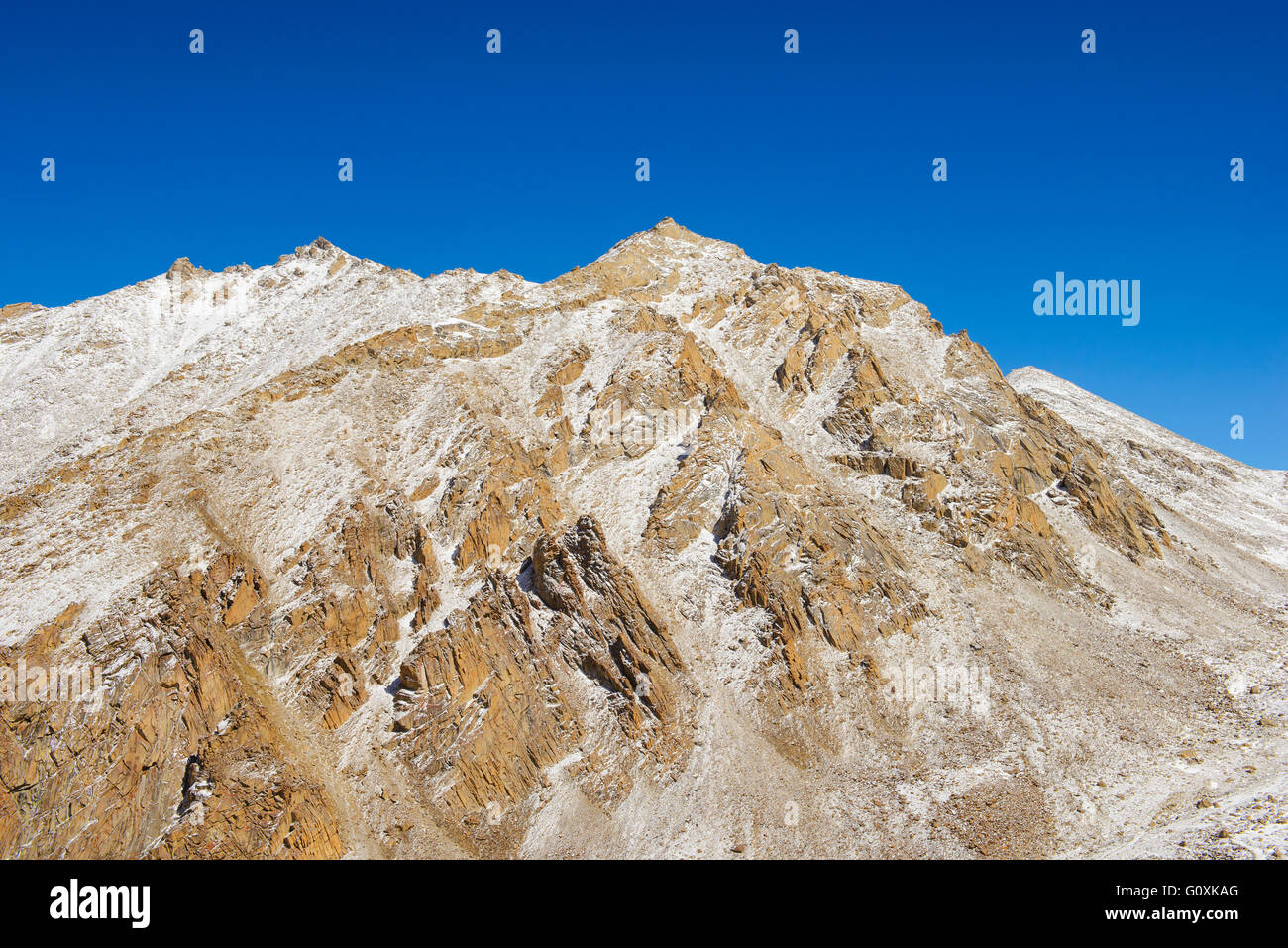 Pico Nevado Foto de stock