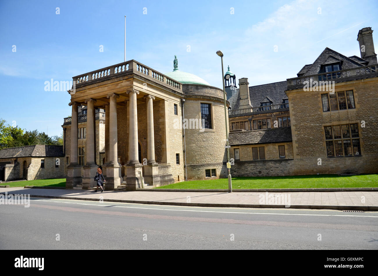 Rhodes House en South Parks Road, Oxford, Inglaterra Foto de stock