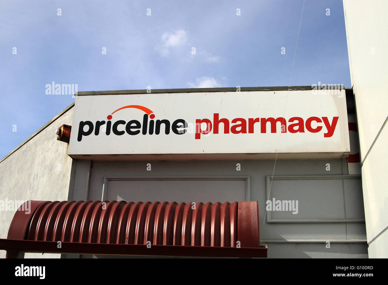 Priceline Farmacia - farmacia minorista australiano y embellecer Foto de stock