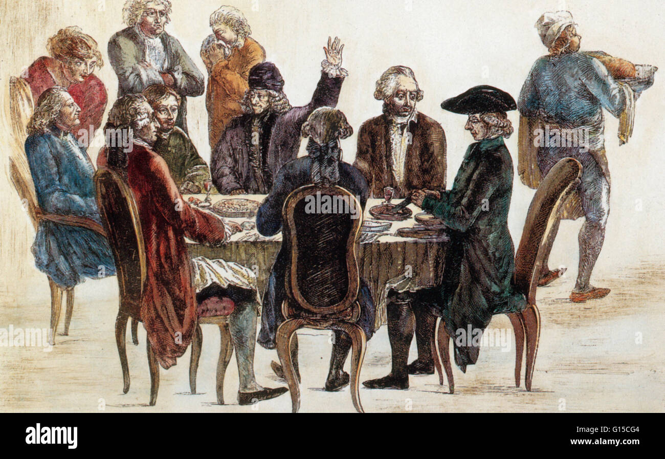 Francés del siglo XVIII los pensadores de la Ilustración. Voltaire, con