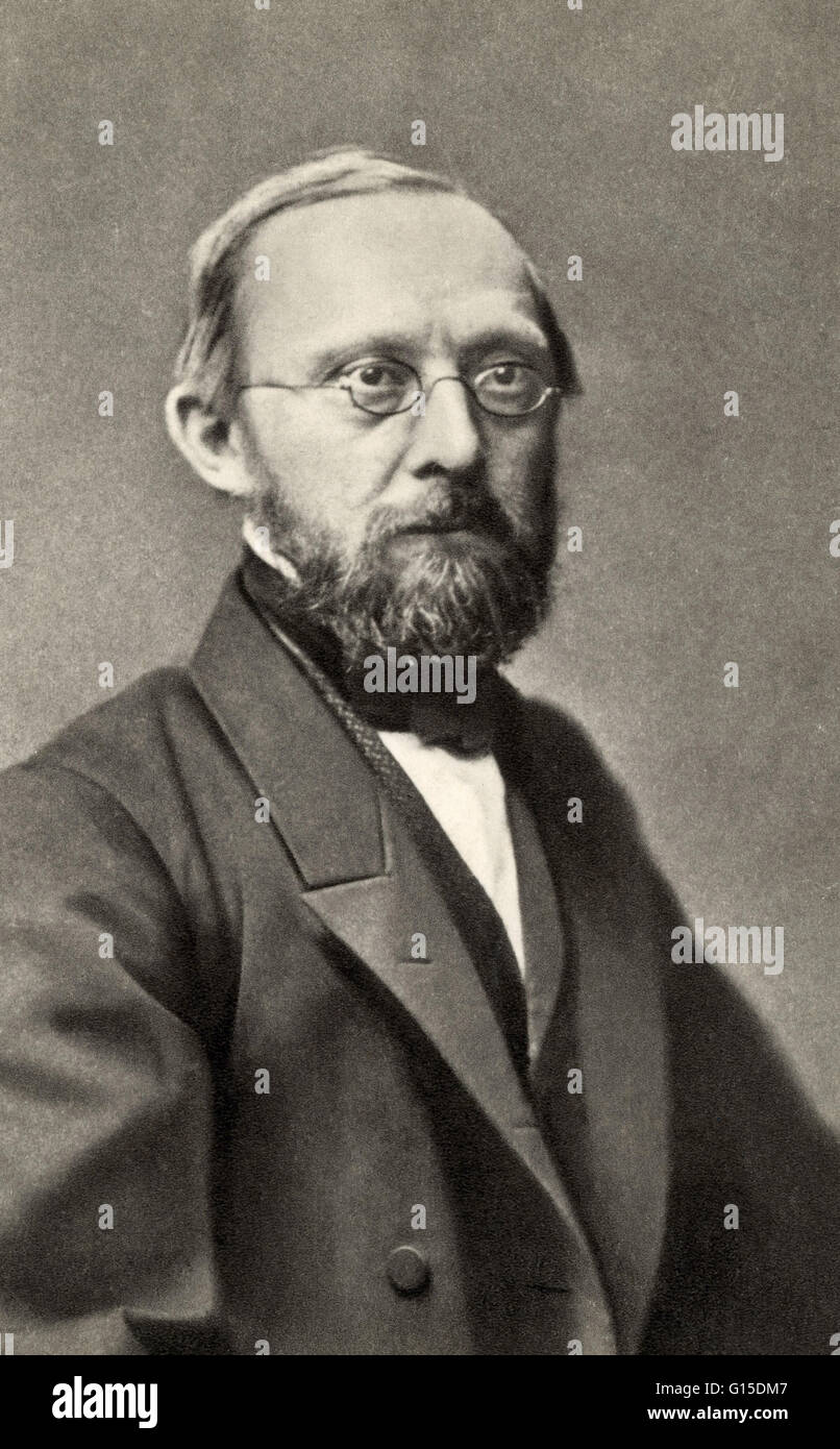 Carl Rudolf Virchow (1821-1902) fue un médico alemán, antropólogo,  patólogo, prehistorian, biólogo y político, conocido por su promoción de la  salud pública .referido como 