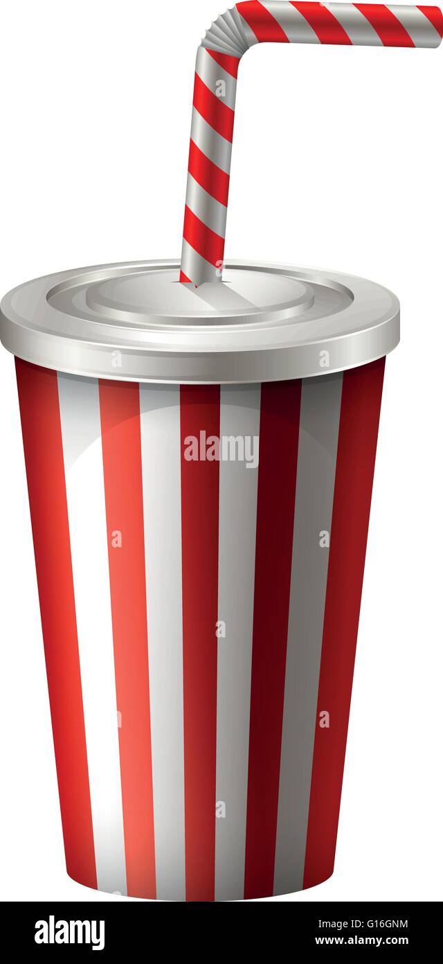 Refresco en vaso seccionado ilustración Imagen Vector de stock - Alamy Refresco en vaso seccionado ilustración Imagen Vector de stock - Alamy