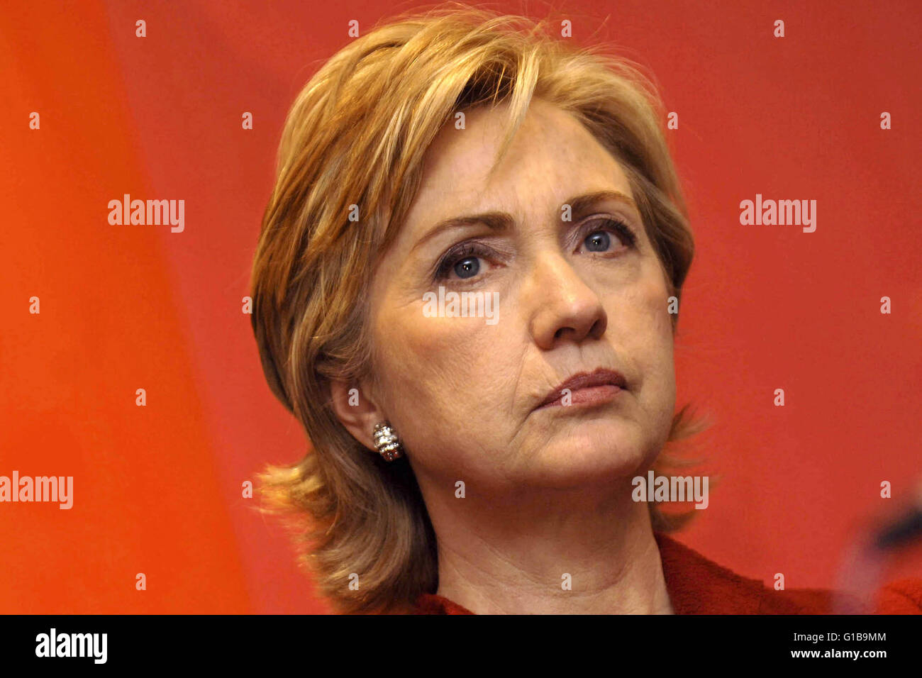 Hillary Clinton en Nueva York, 20.05.2005 | Verwendung weltweit/Picture Alliance Foto de stock