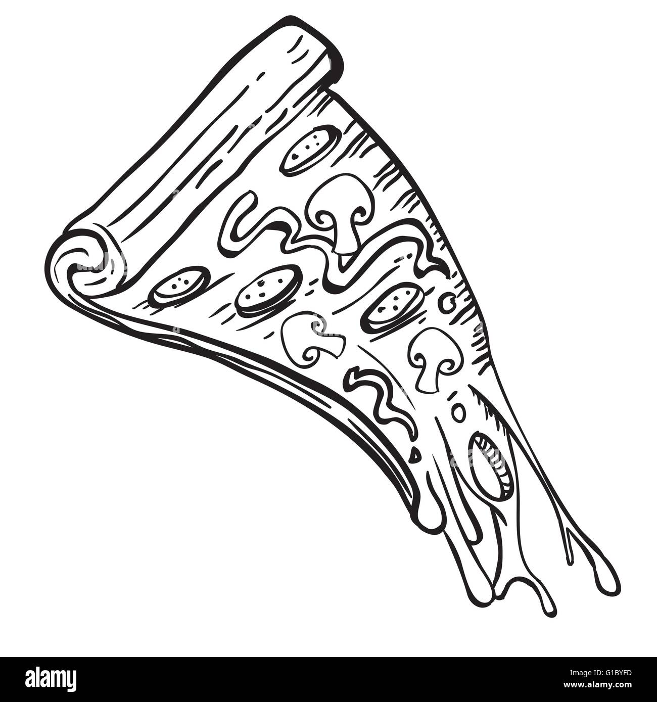 Cartoon italian pizza ingredients Imágenes de stock en blanco y negro - Alamy Cartoon italian pizza ingredients Imágenes de stock en blanco y negro - Alamy