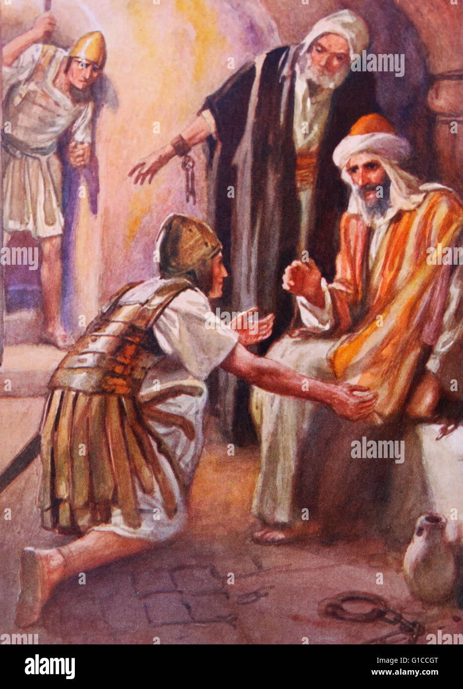 Pablo y Silas fueron encarcelados en Filipos. Después de un