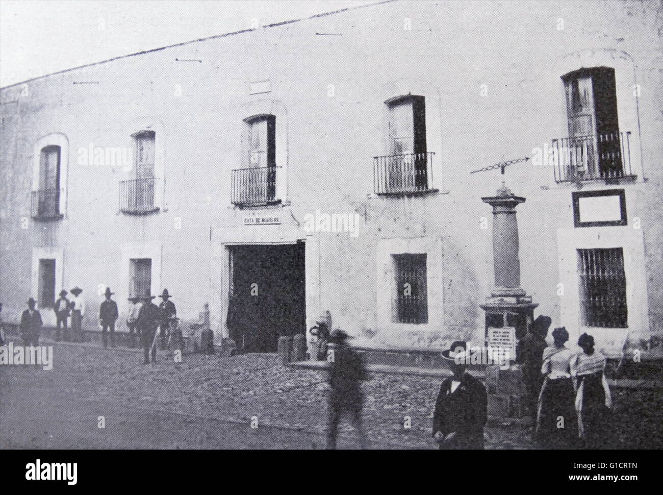 El exterior del Ayuntamiento de Ecatepec