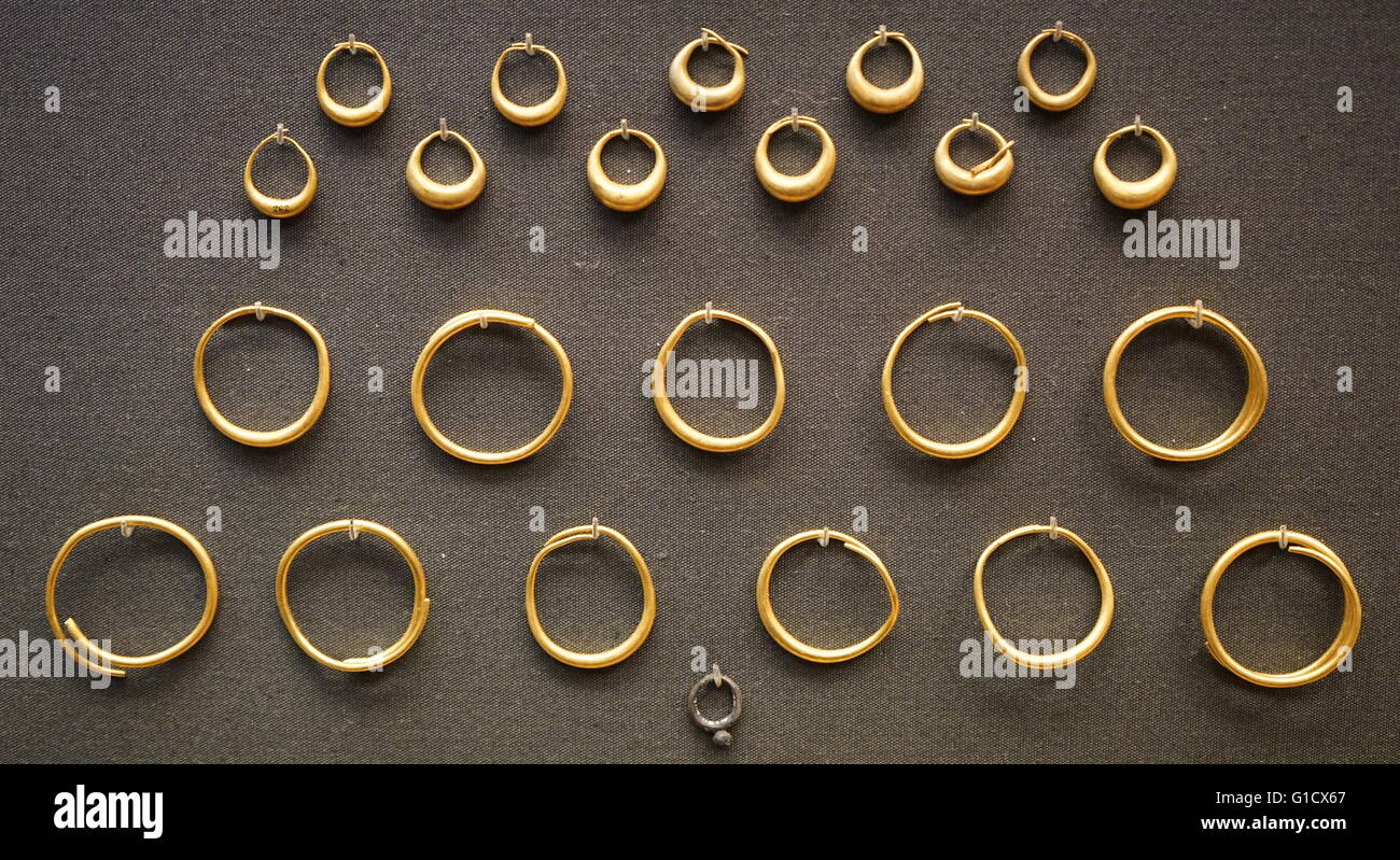 Los anillos de dedo del antiguo Egipto. Fecha Siglo XV A.C Fotografía de  stock - Alamy