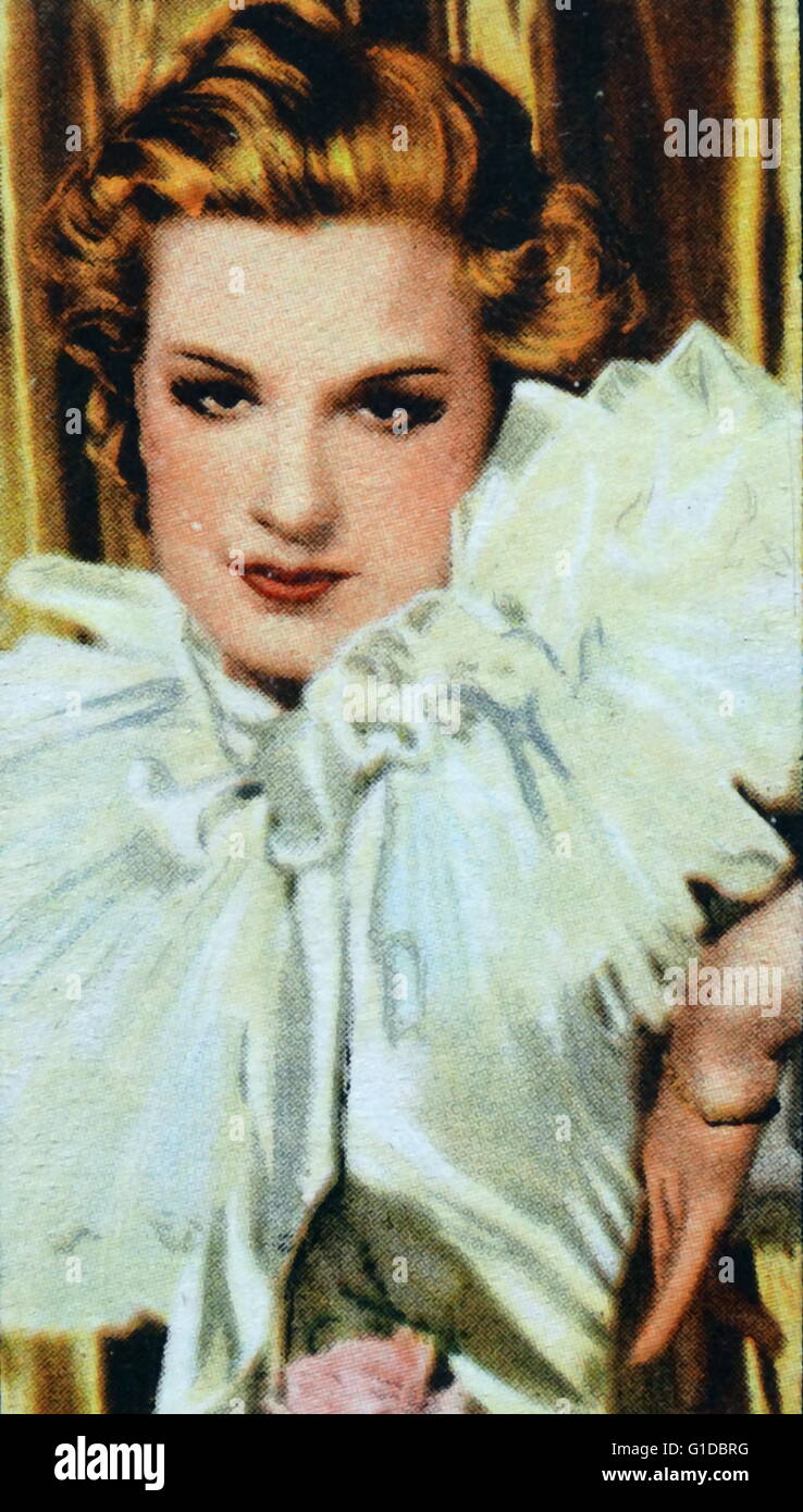 Lili Damita (1904 - 1994)French-American actriz y cantante que apareció en 33 películas entre 1922 y 1937 Foto de stock