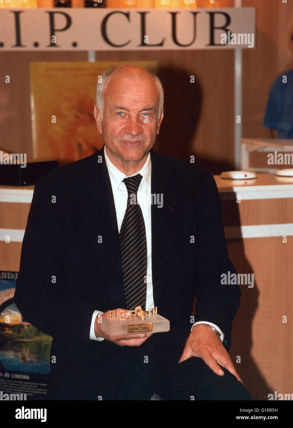 Der deutsche Schauspieler Armin Mueller Stahl, Deutschland 1990er Jahre. El actor alemán Armin Mueller Stahl, Alemania 1990. Foto de stock