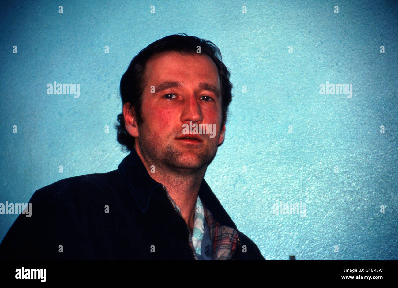 Der deutsche Schauspieler Peter Lohmeyer, Deutschland 1990er Jahre. El alemán Peter Lohmeyer, Alemania 1990. Foto de stock