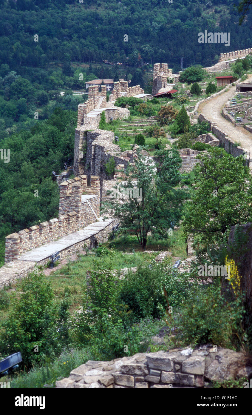 Tsarevets citadel, Veliko Tarnovo, Bulgaria Foto de stock