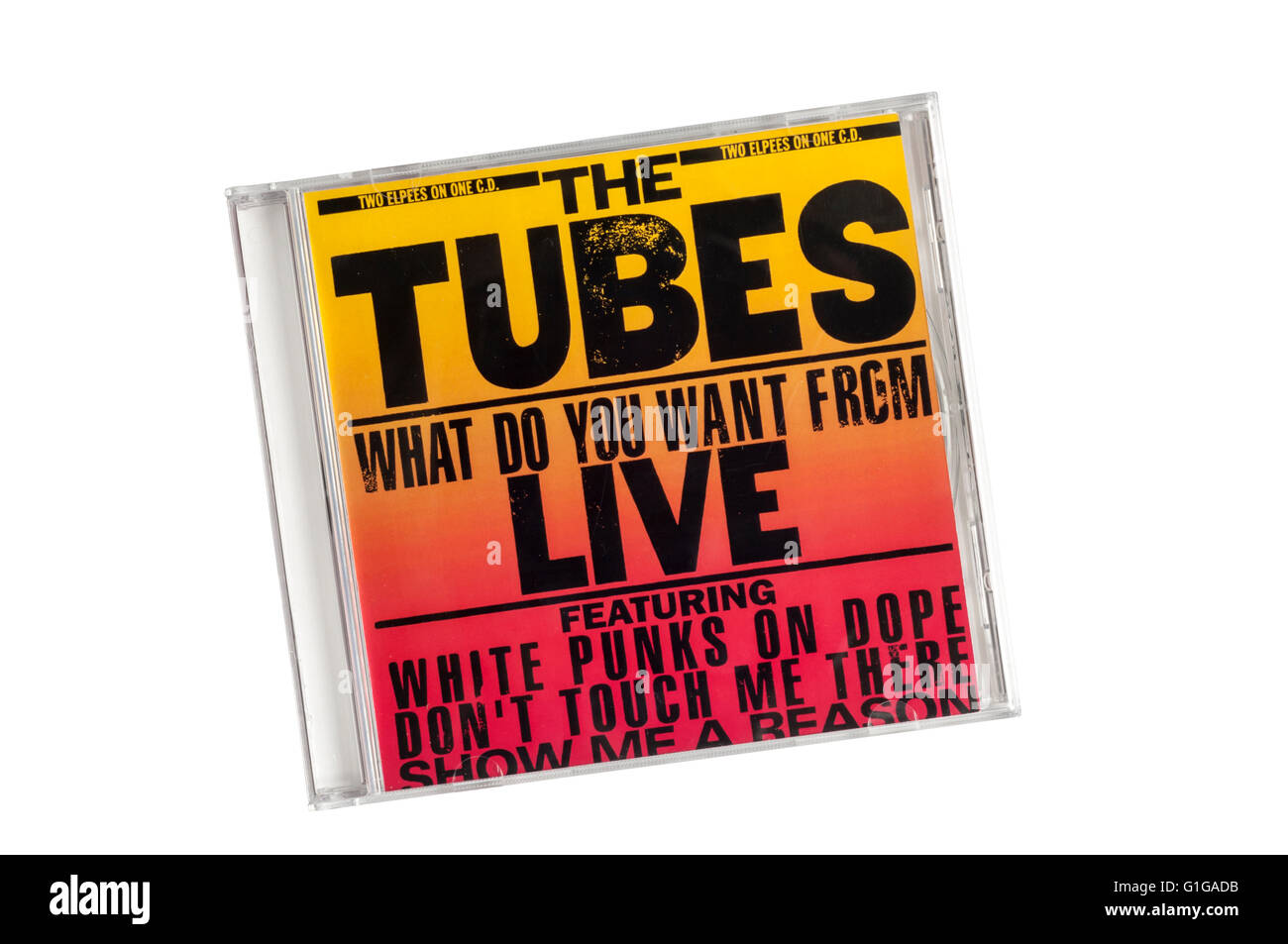 ¿Qué quieres de vivir era el cuarto album de los tubos, lanzado en 1978. Grabado en directo en el Hammersmith Odeon en 1977. Foto de stock