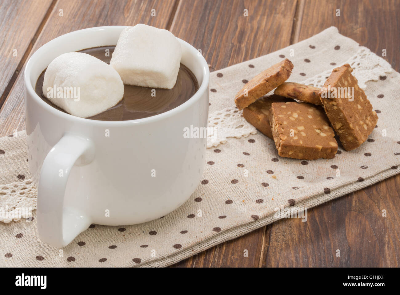 Galleta rellena de chocolate fotografías e imágenes de alta resolución