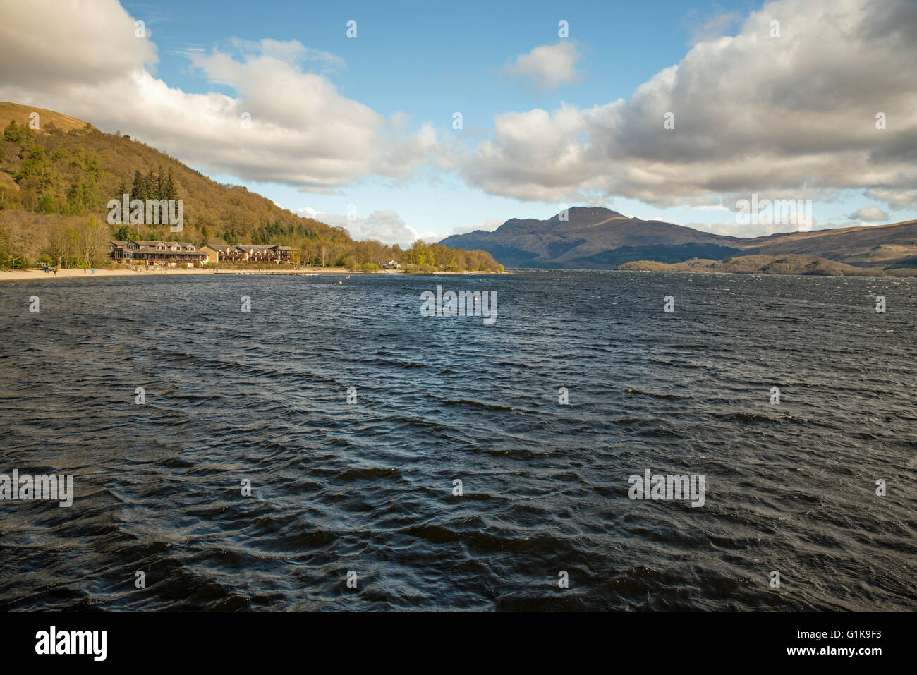 Luss Loch Lomond, Escocia, Reino Unido Foto de stock