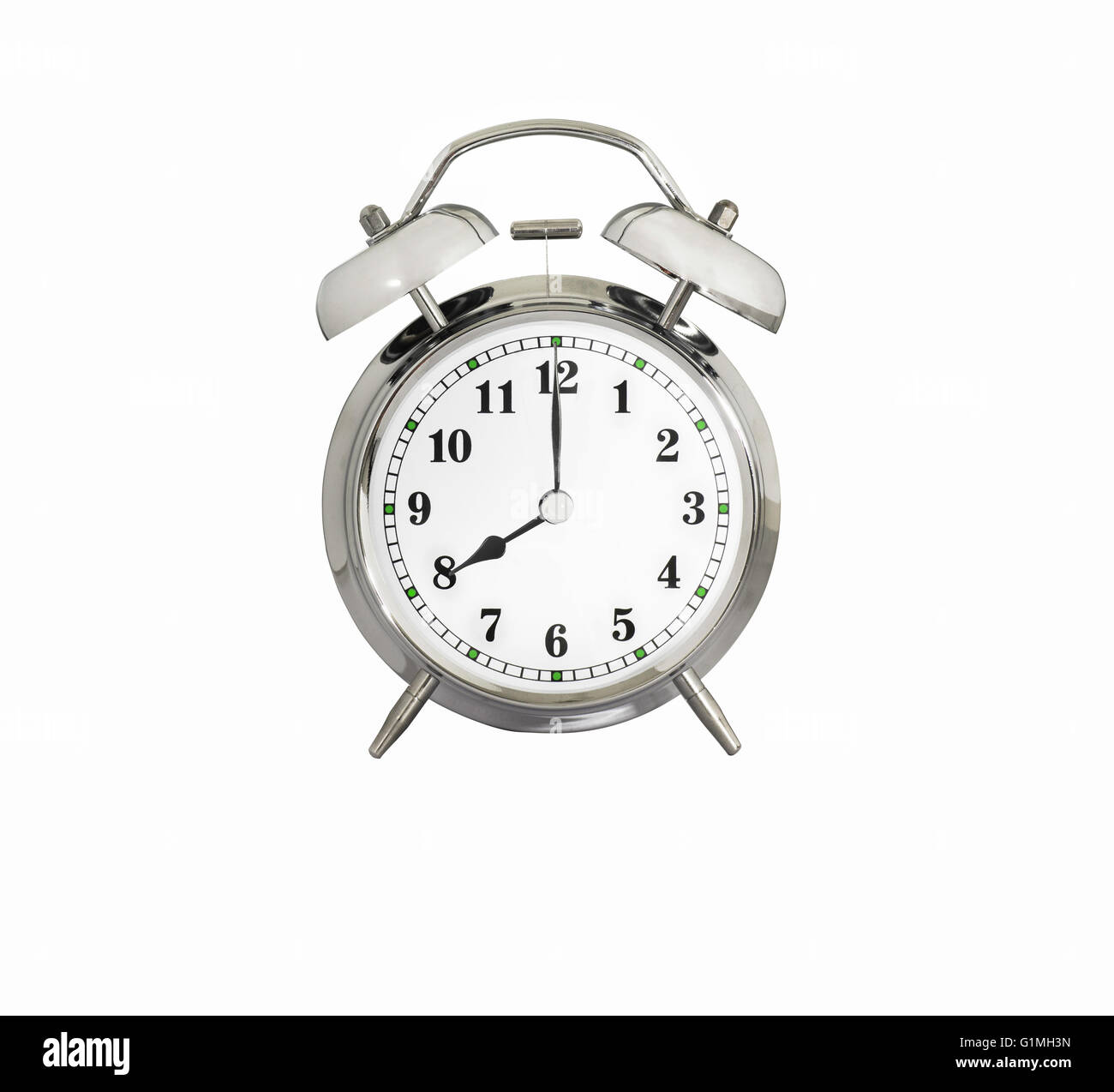 Clock 8 am Imágenes recortadas de stock - Alamy