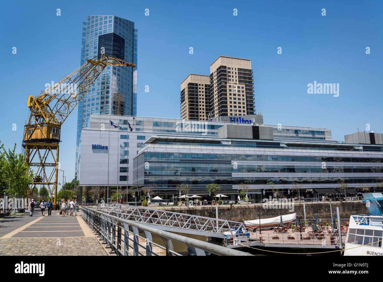 Hotel Hilton, Puerto Madero, Buenos Aires, Argentina Fotografía de stock -  Alamy