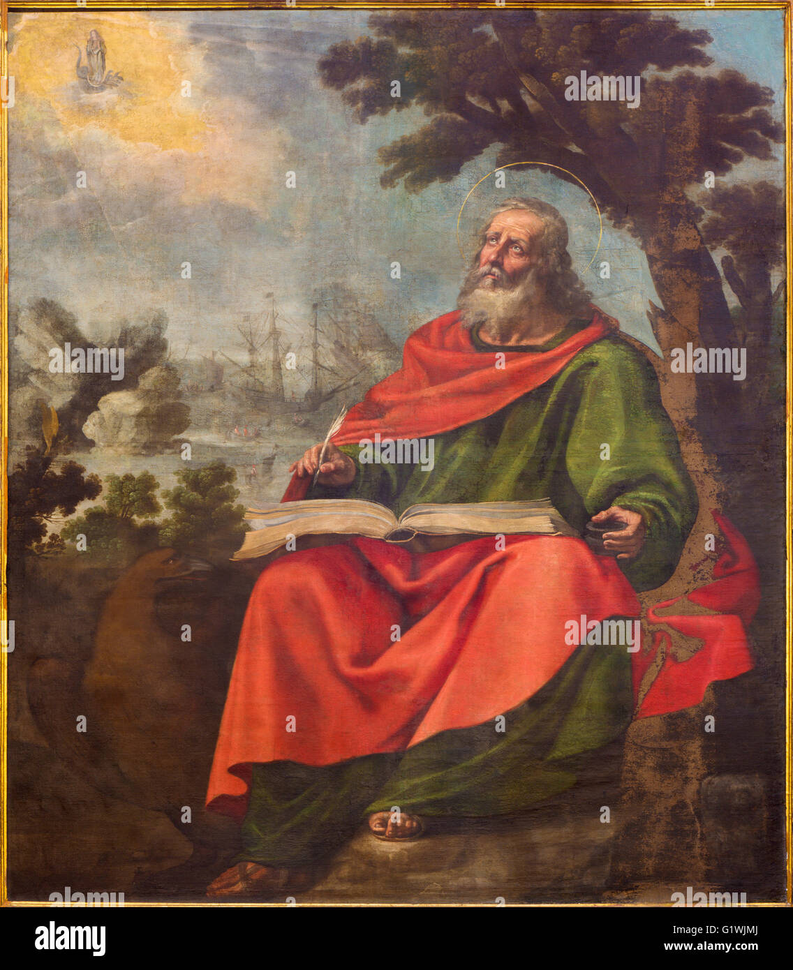 Visión de juan en patmos fotografías e imágenes de alta resolución Alamy