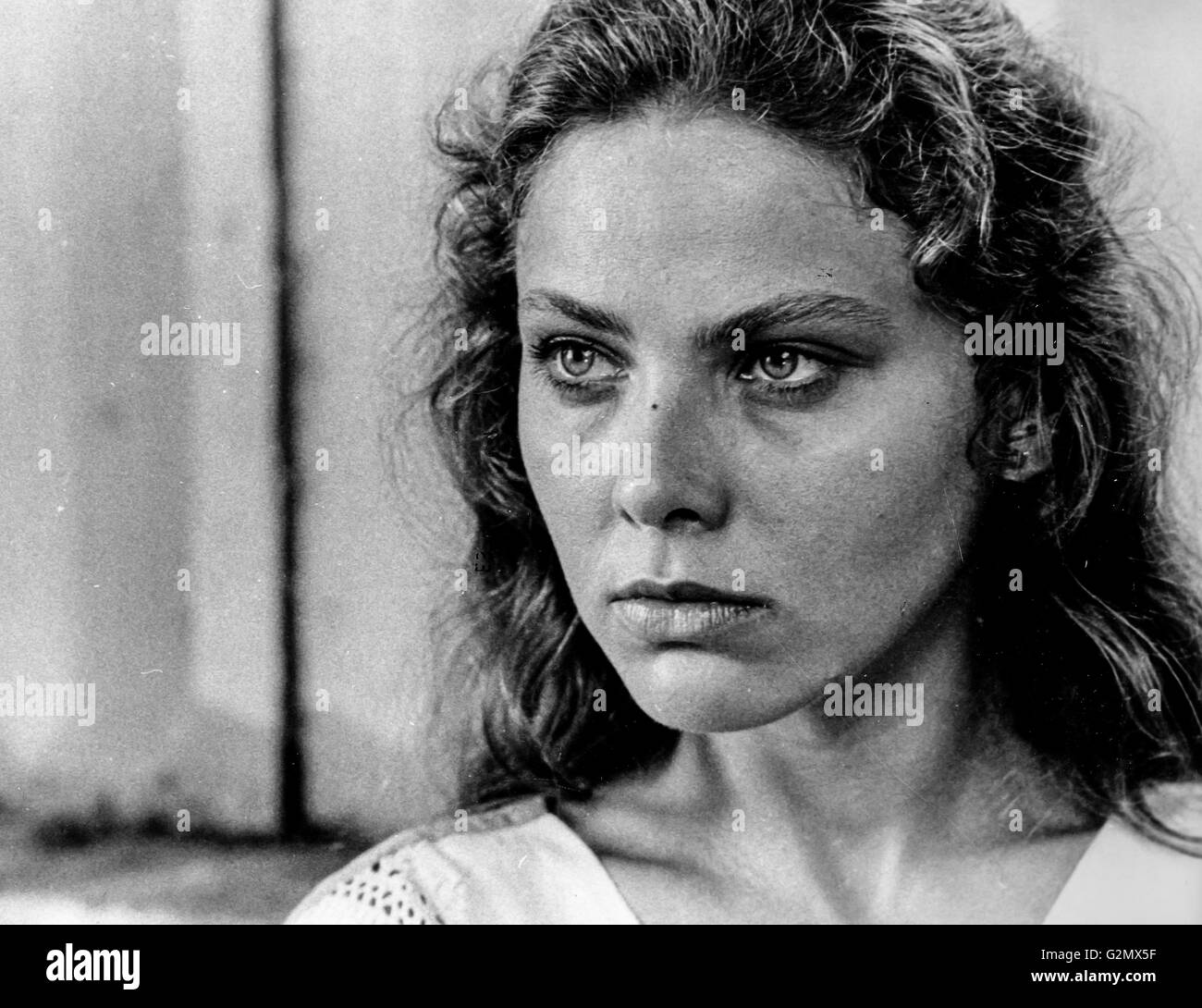 Ornella Muti en Cronaca di anu morte annunciata,1987 Foto de stock