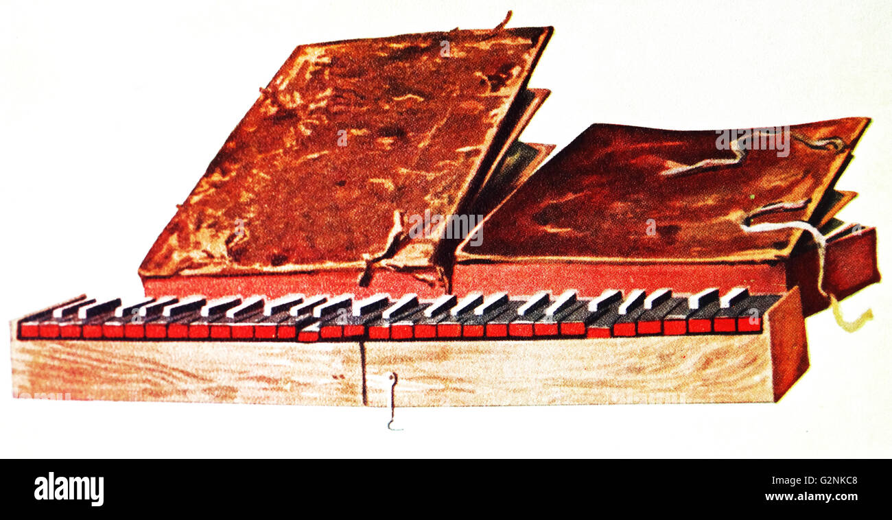 Acercarse Estacionario caridad La Biblia Regal. Una especie de prototipo de la moderna armonio, este  instrumento puede plegarse de forma tal que se asemeja a un libro - de ahí  el nombre de "Biblia Regal'.