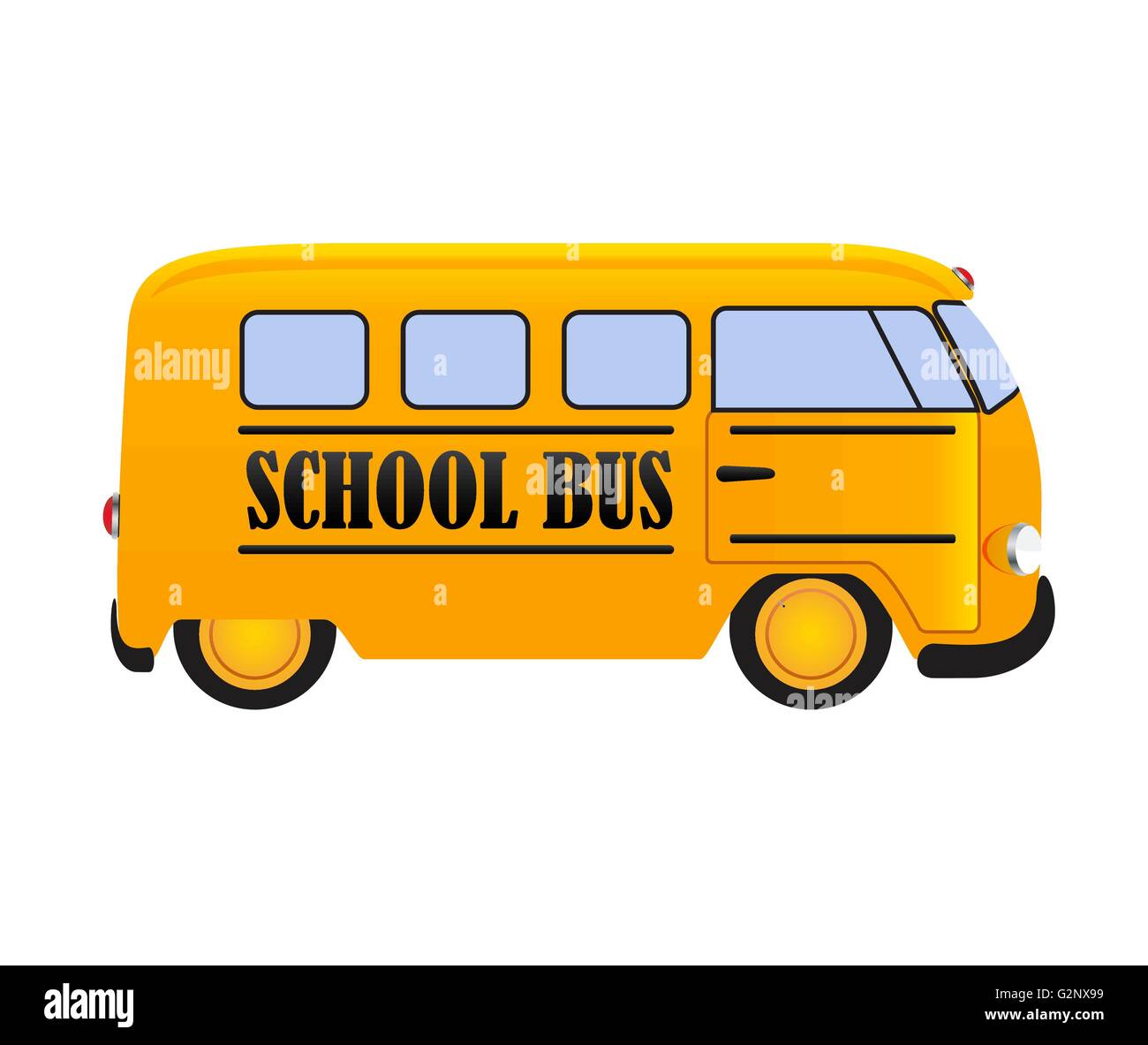 Yellow bus icon cartoon on Imágenes vectoriales de stock - Página 3 - Alamy