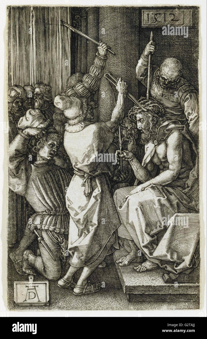 Albrecht Durer - Cristo coronado de espinas. Foto de stock