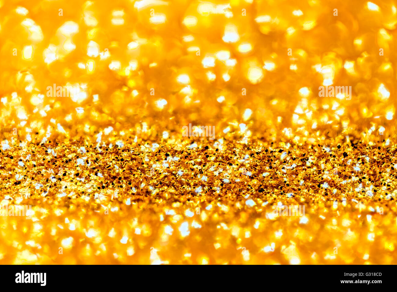 Glitter dorado abstracto textura del fondo Fotografía de stock - Alamy