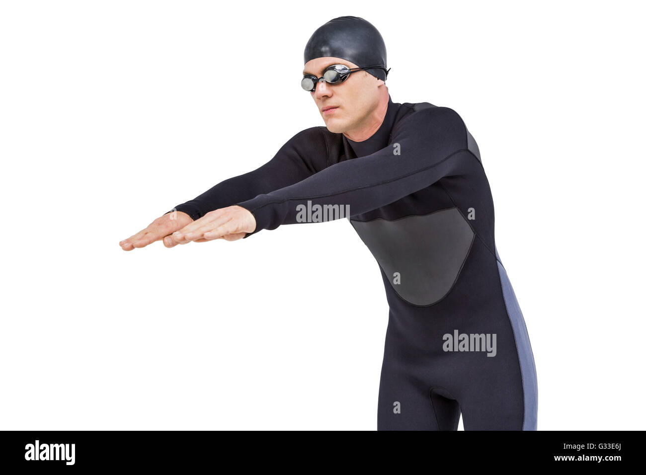 Nadadora con traje de neoprene fotografías e imágenes de alta resolución -  Alamy