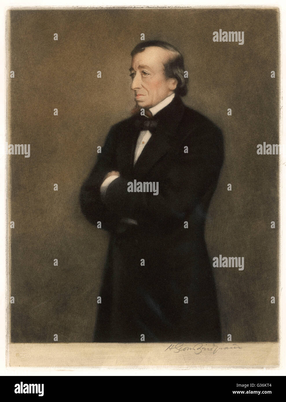 Benjamín Disraeli Foto de stock