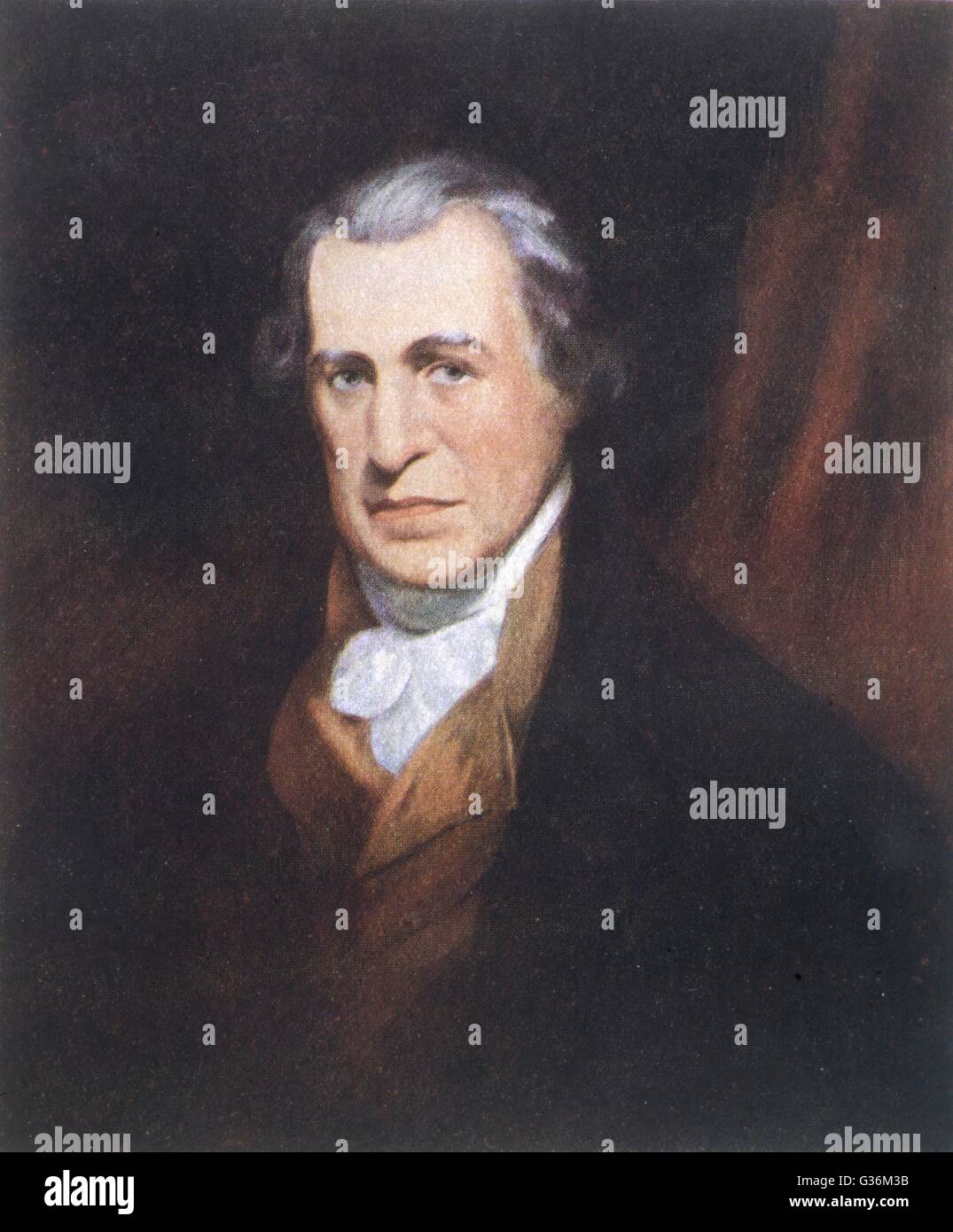 James Watt (1736-1819) ingeniero &Amp; inventor Foto de stock