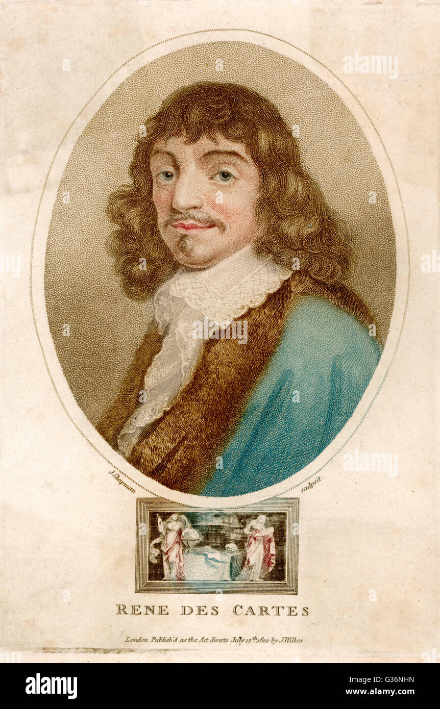 Ren Descartes 1596 1650 Matem tico Y Fil sofo Franc s Su M s 