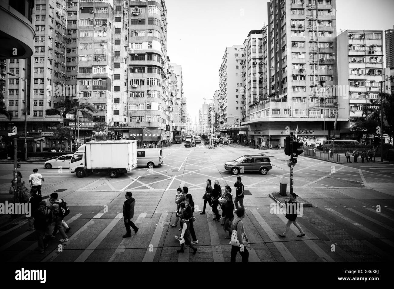 Hong Kong Sham Shui Po Foto de stock