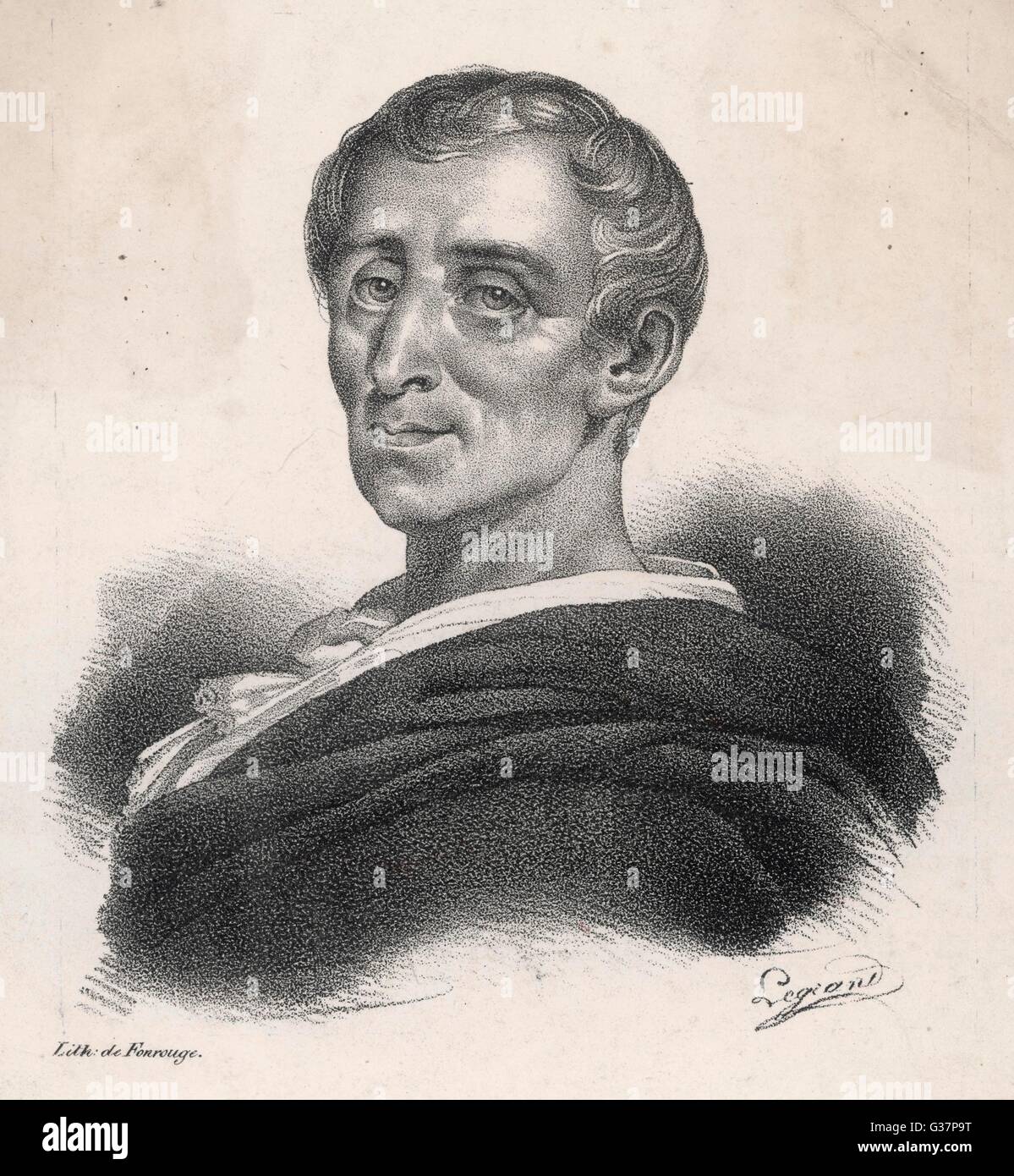 CHARLES LOUIS DE Secondat, barón de Montesquieu, filósofo francés Fecha