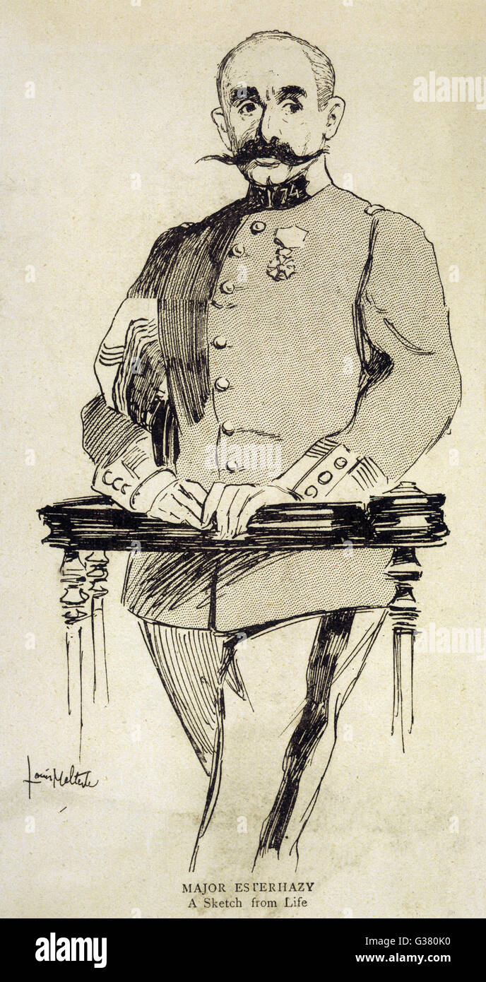 Principales MCFW Francés ESTERHAZY principales asociadas con el caso