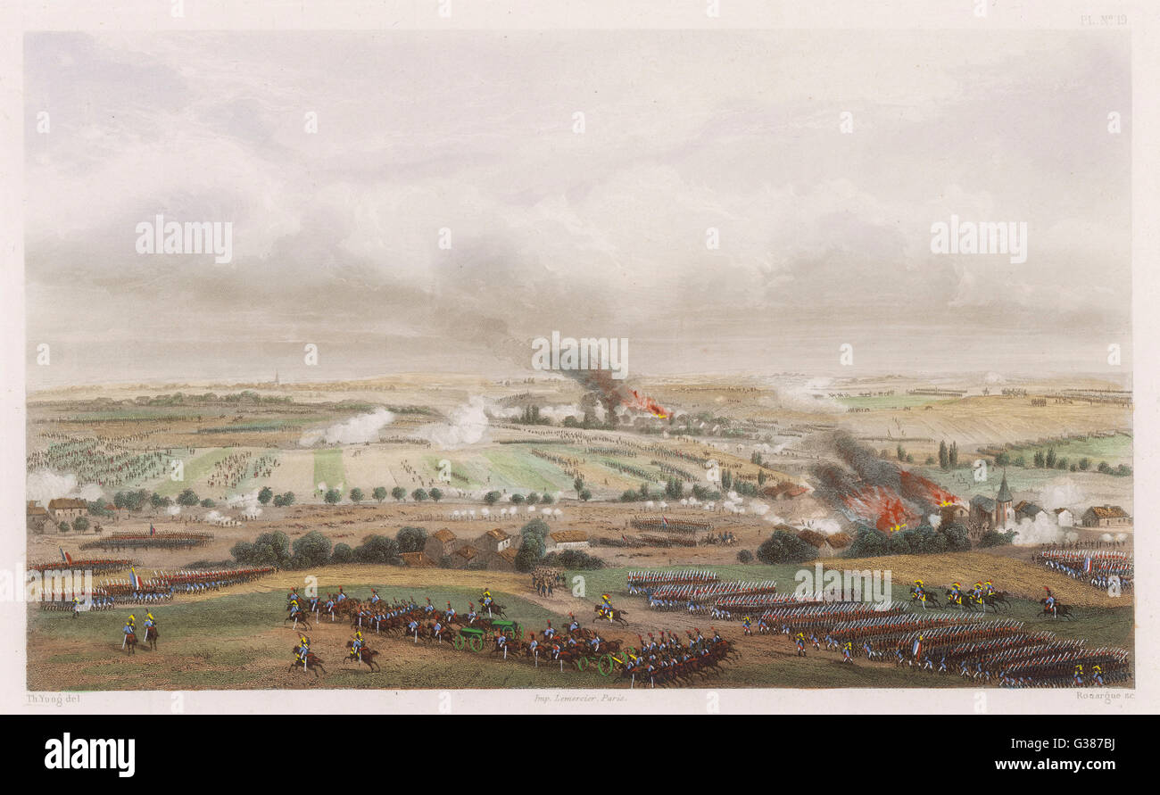 Cien días de la batalla de LIGNY Napoleón derrota Blucher Fecha 16 de