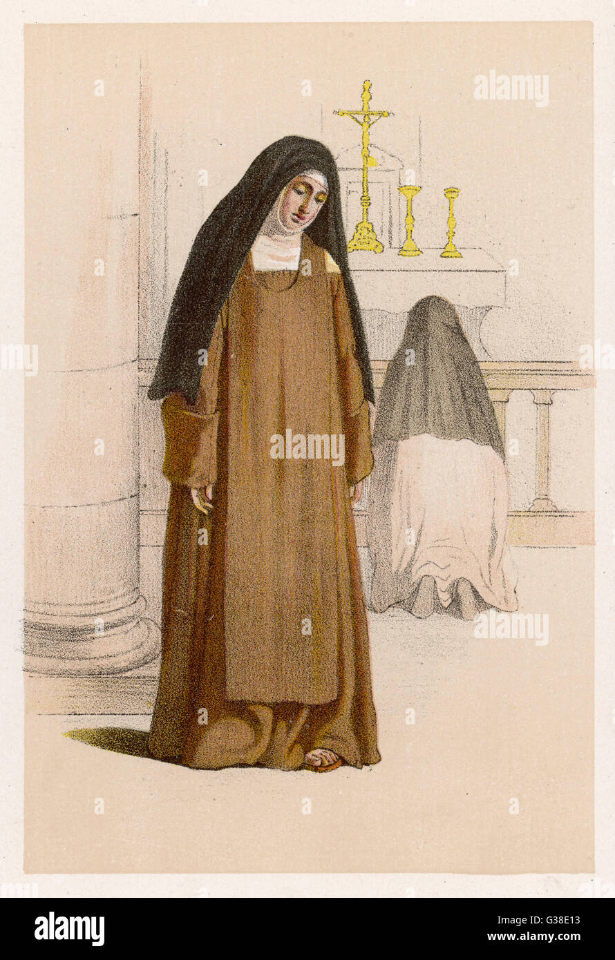 Monjas carmelitas descalzas fotografías e imágenes de alta resolución
