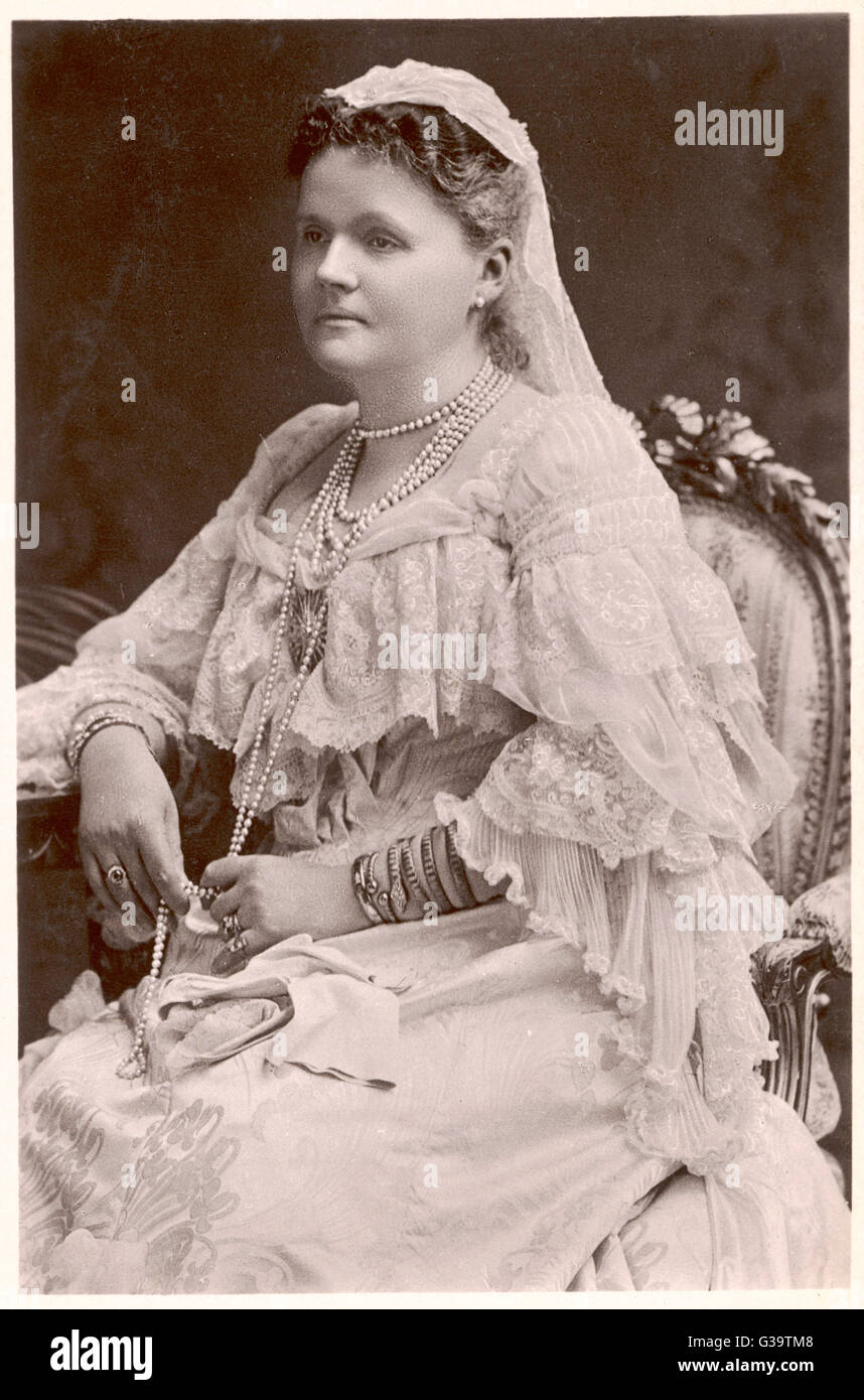 HELEN, Duchess of Albany Esposa de Leopold, Victoria del cuarto hijo Fecha: 1861 - 1922 Foto de stock