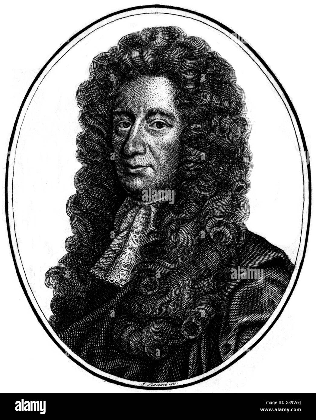 SIR ROBERT HOWARD monárquica y dramaturgo Fecha: 1628 - 1698 Foto de stock