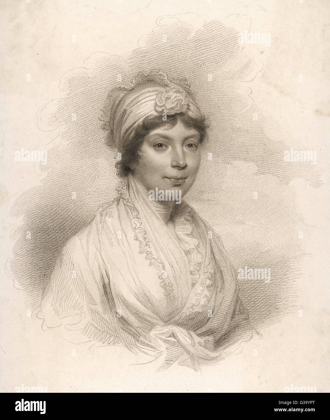 SOPHIA CHARLOTTE DE MECKLENBURG-STRELITZ Reina de George III Fecha: 1744 - 1818 Foto de stock