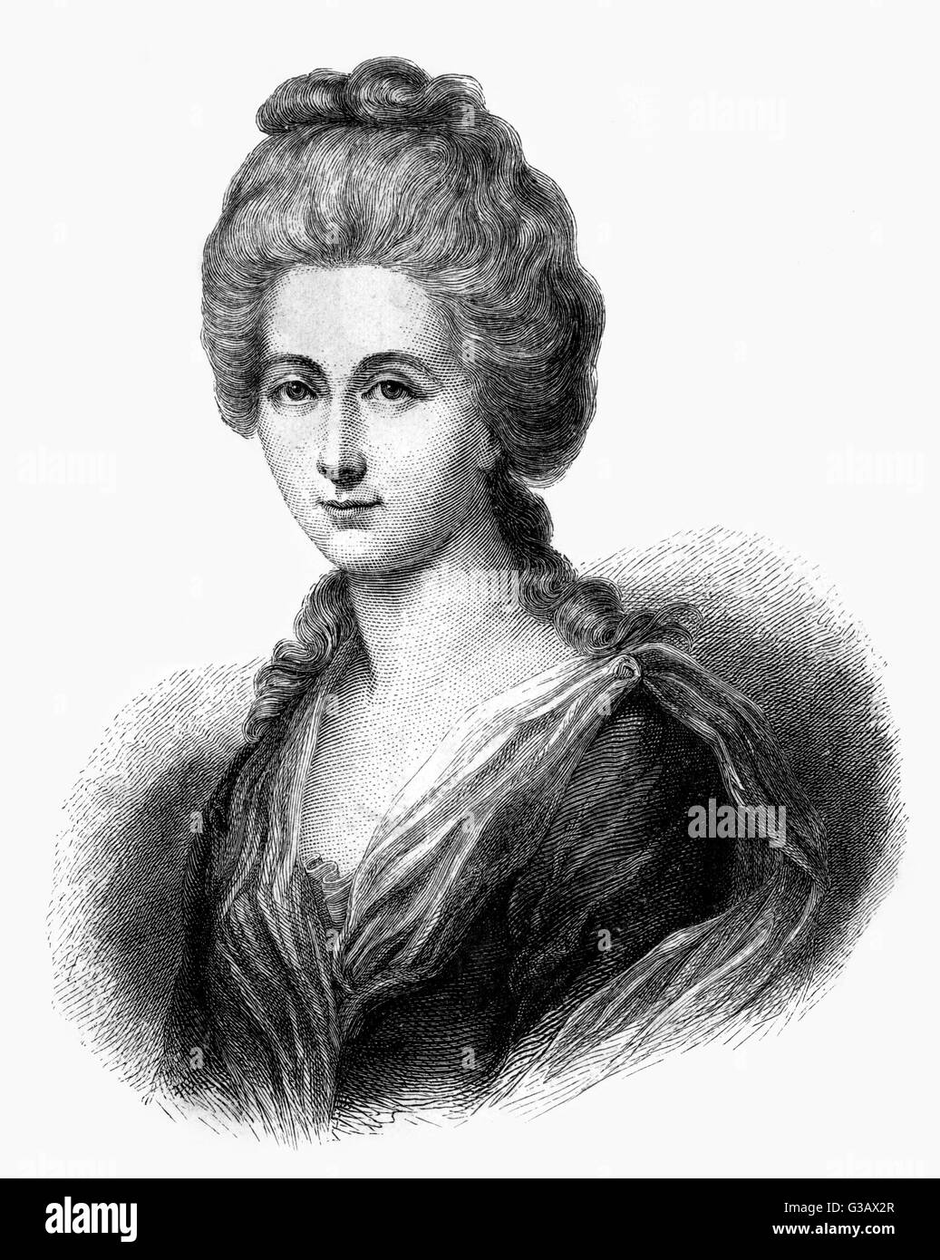 CHARLOTTE BUFF (KESTNER) Goethe se enamoró de Charlotte en 1772, aunque se  dedicaba a un amigo suyo en el momento Fecha: 1753 - 1828 Fotografía de  stock - Alamy