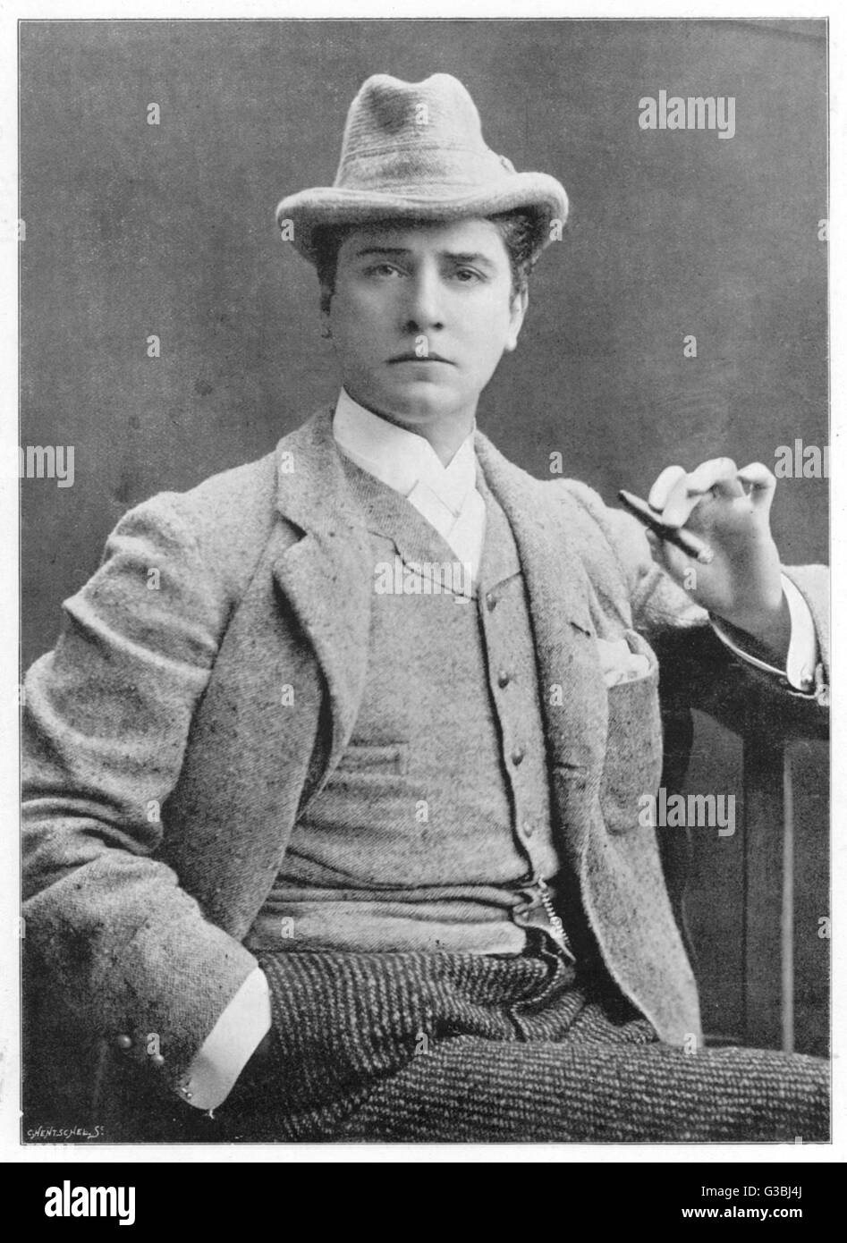 WILLIAM TERRISS famoso actor inglés que fue muerto a puñaladas por un loco Richard Prince Arthur. Fecha: 1847 - 1897 Foto de stock