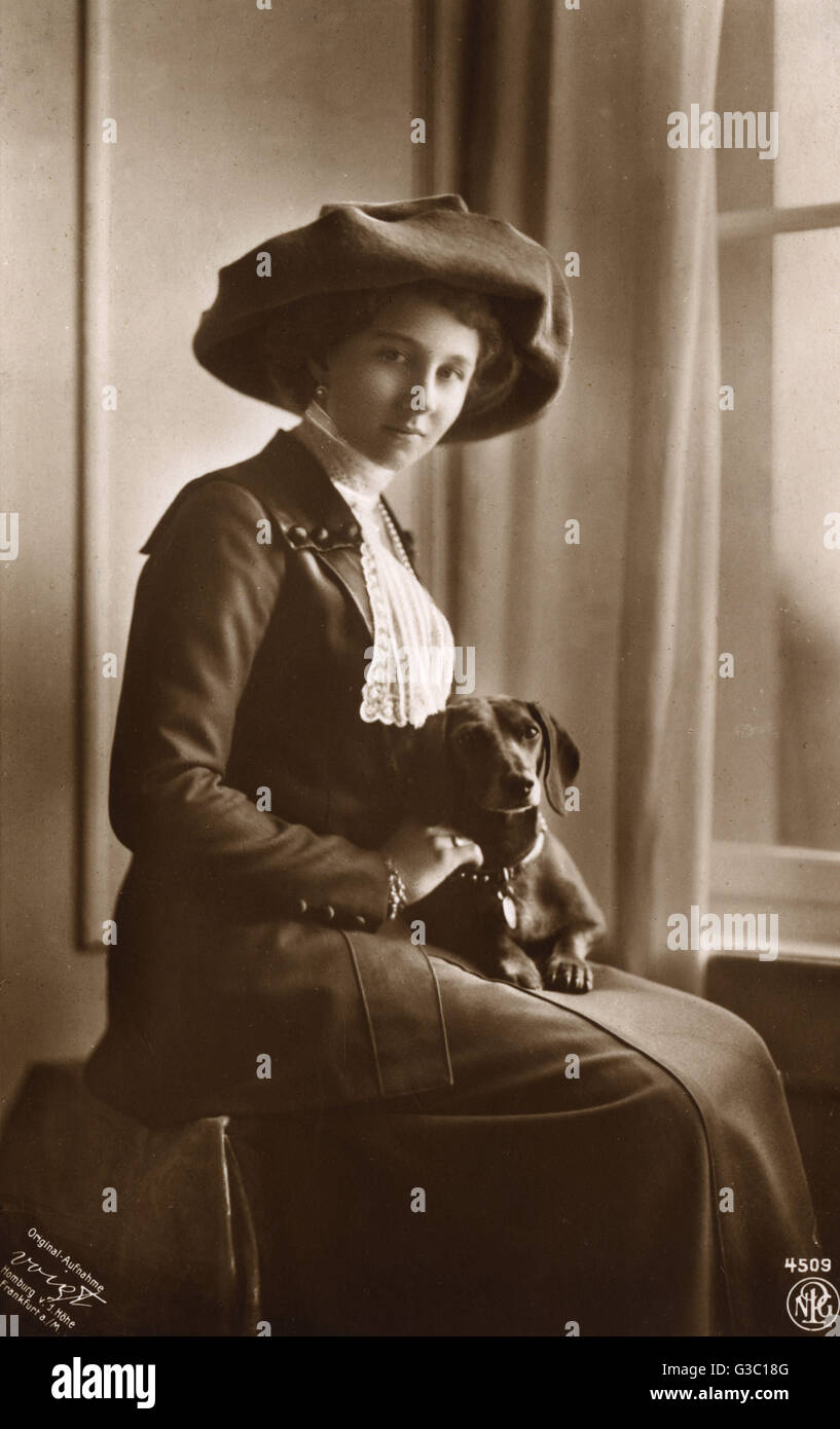 Princesa Viktoria Luise, hija de Wilhelm II Foto de stock