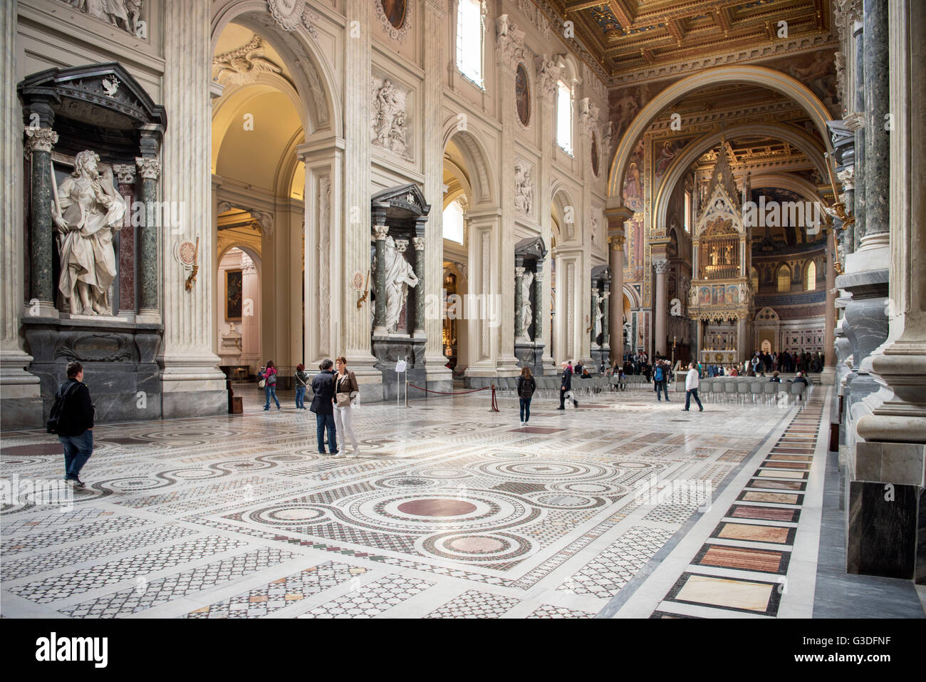Italien, Rom Päpstliche Erzbasilika San Giovanni