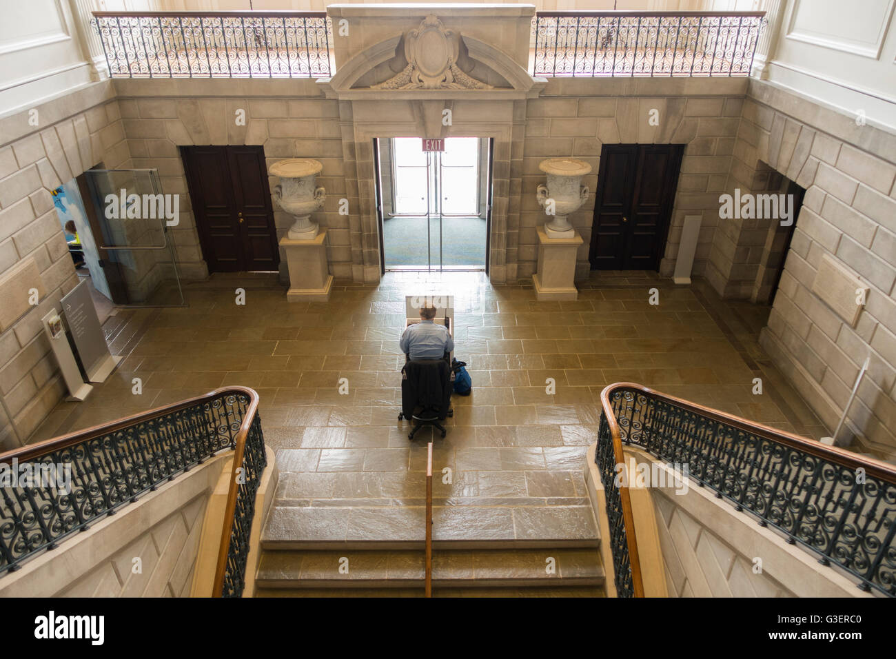 Museo de Bellas Artes de Virginia en Richmond Foto de stock