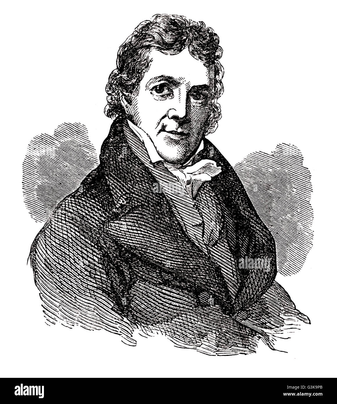 John Randolph, 1773 - 1833 Foto de stock