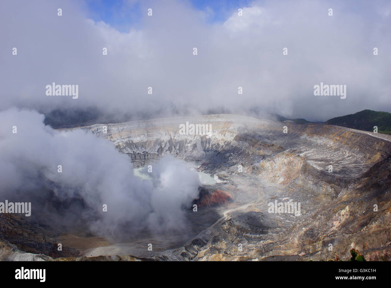 Volcán Foto de stock