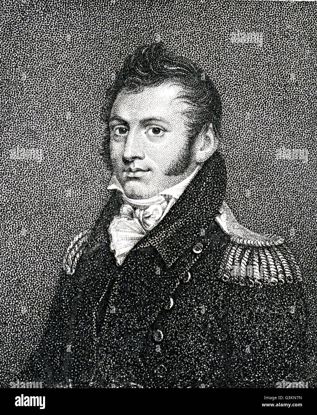Oliver Perry, 1785 - 1819 Foto de stock